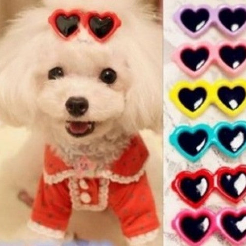 Pet Dog Bows Sunglasses Hair Clips