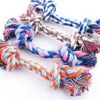 Braided Bone Rope Chew Knot Pet Toy