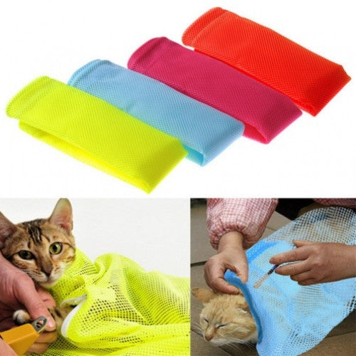 Multifunction bath Bag products pet cat grooming accessories